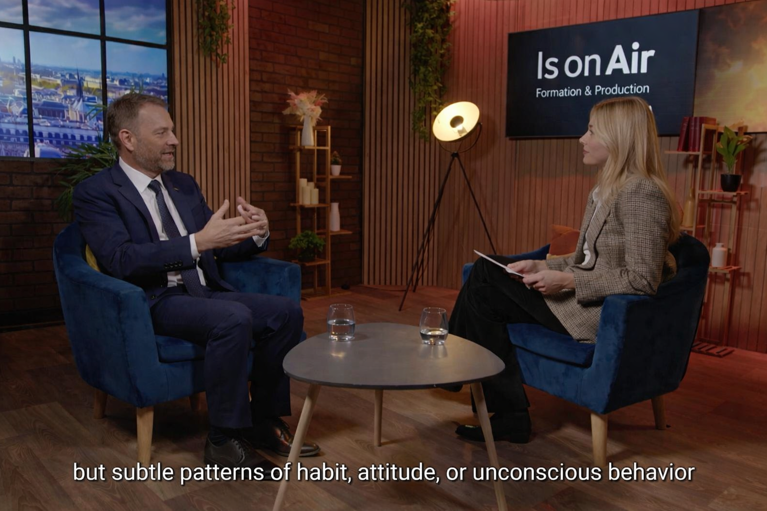 Interview premium en studio