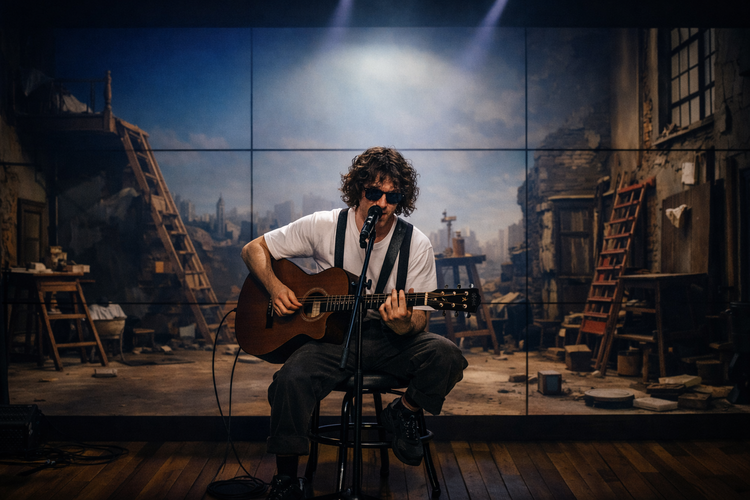 Session acoustique ou live session musicale