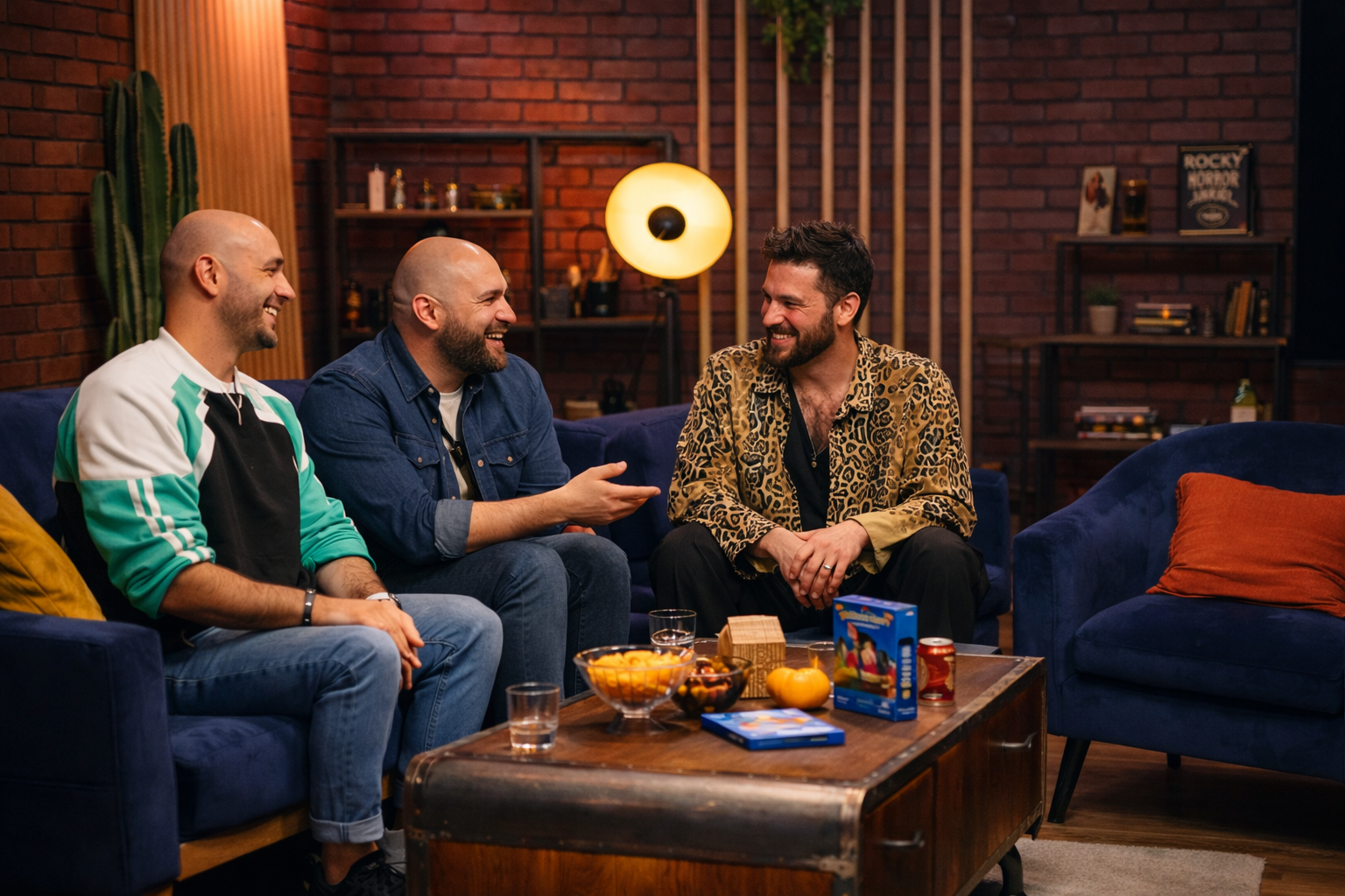 Plateau talk show modulable